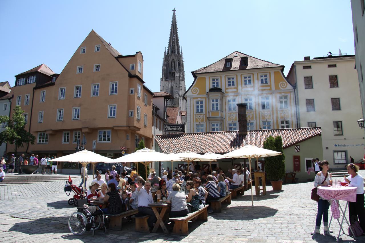 Hotel Am Peterstor Regensburg Dış mekan fotoğraf